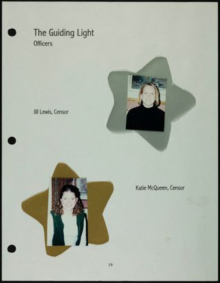 Missouri Alpha Chapter History Binder, Spring 2000, Page 20