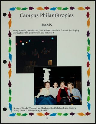 Missouri Alpha Chapter History Binder, Spring 1999, Page 51