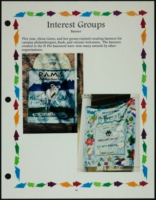 Missouri Alpha Chapter History Binder, Spring 1999, Page 41