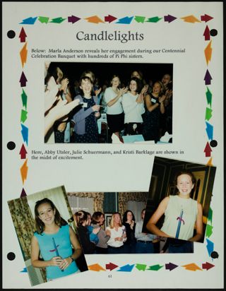 Missouri Alpha Chapter History Binder, Spring 1999, Page 60