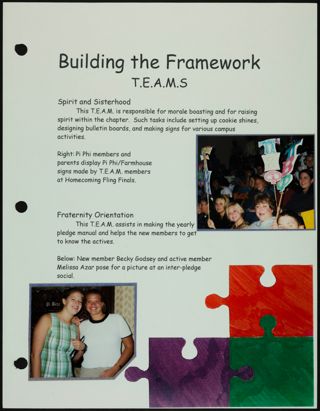 Missouri Alpha Chapter History Binder, Fall 1998, Page 56