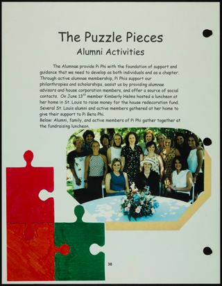 Missouri Alpha Chapter History Binder, Fall 1998, Page 47