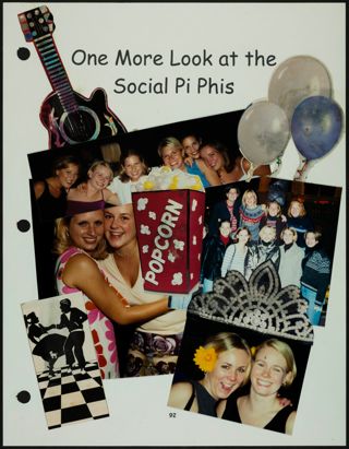 Missouri Alpha Chapter History Binder, Fall 1998, Page 108