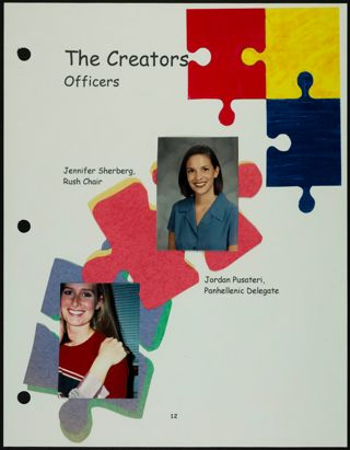 Missouri Alpha Chapter History Binder, Fall 1998, Page 14