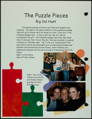 Missouri Alpha Chapter History Binder, Fall 1998, Page 43