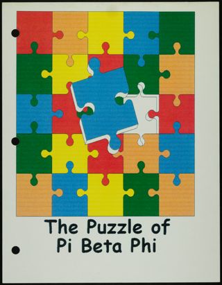 Missouri Alpha Chapter History Binder, Spring 1998