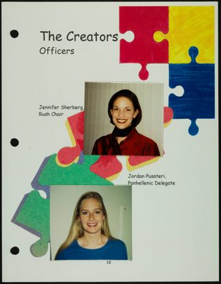 Missouri Alpha Chapter History Binder, Spring 1998, Page 14