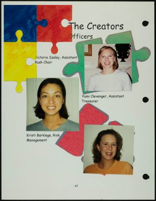 Missouri Alpha Chapter History Binder, Spring 1998, Page 19