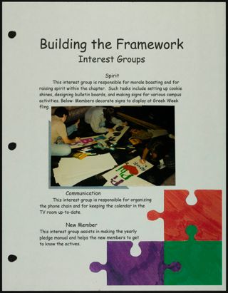 Missouri Alpha Chapter History Binder, Spring 1998, Page 44