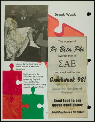 Missouri Alpha Chapter History Binder, Spring 1998, Page 61