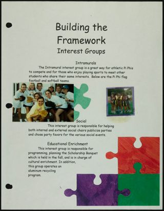 Missouri Alpha Chapter History Binder, Spring 1998, Page 40