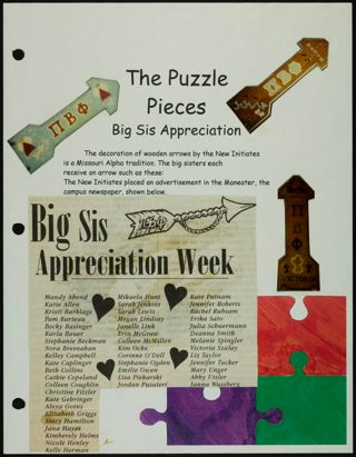 Missouri Alpha Chapter History Binder, Spring 1998, Page 30