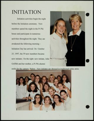 Missouri Alpha Chapter History Binder, Fall 1997, Page 26