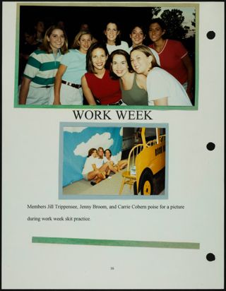 Missouri Alpha Chapter History Binder, Fall 1997, Page 18