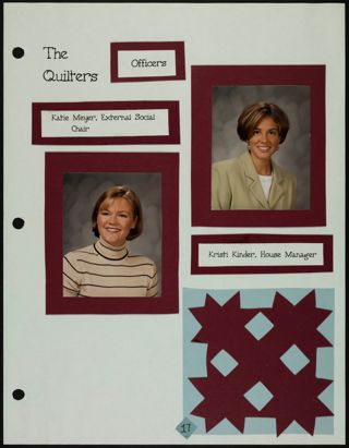 Missouri Alpha Chapter History Binder, Spring 1997, Page 18