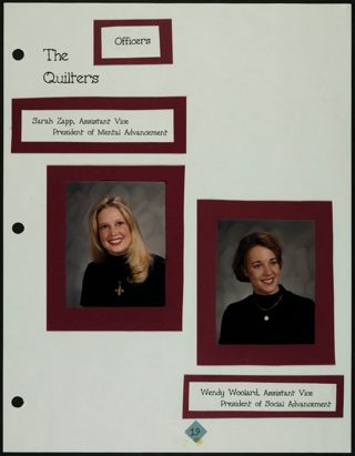 Missouri Alpha Chapter History Binder, Spring 1997, Page 20