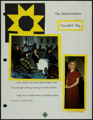 Missouri Alpha Chapter History Binder, Spring 1997, Page 34