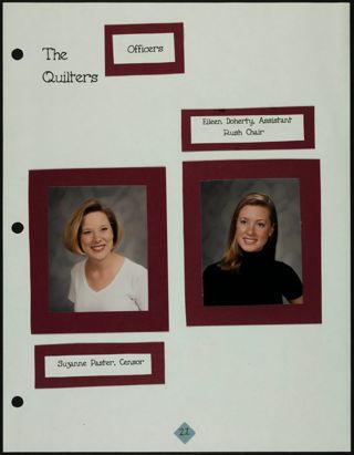 Missouri Alpha Chapter History Binder, Spring 1997, Page 22