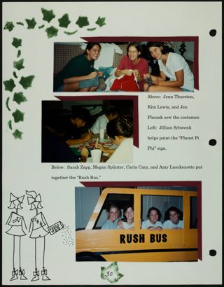Missouri Alpha Chapter History Binder, Fall 1996, Page 31