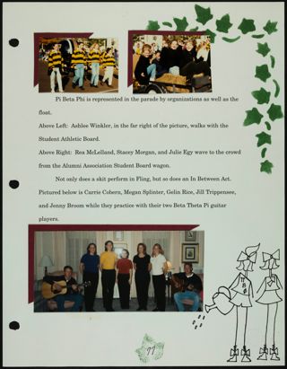Missouri Alpha Chapter History Binder, Fall 1996, Page 78