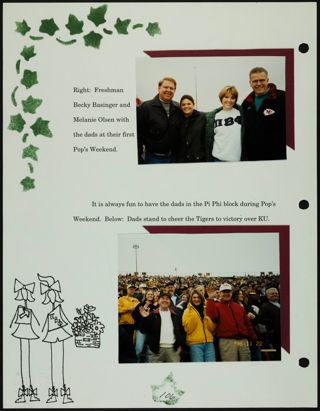 Missouri Alpha Chapter History Binder, Fall 1996, Page 107