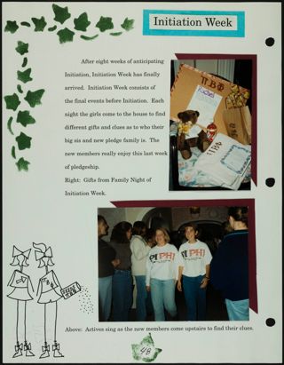 Missouri Alpha Chapter History Binder, Fall 1996, Page 49