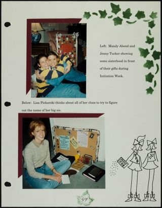 Missouri Alpha Chapter History Binder, Fall 1996, Page 50