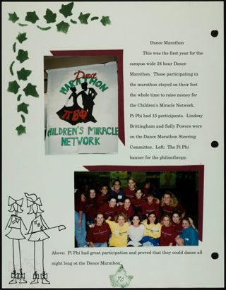 Missouri Alpha Chapter History Binder, Fall 1996, Page 71