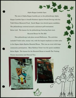 Missouri Alpha Chapter History Binder, Fall 1996, Page 70