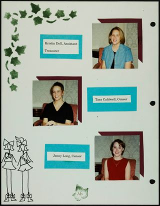 Missouri Alpha Chapter History Binder, Spring 1996, Page 17