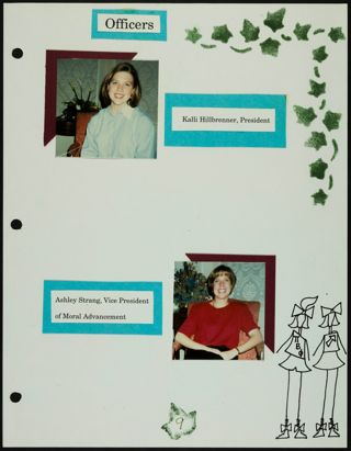 Missouri Alpha Chapter History Binder, Spring 1996, Page 10