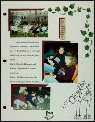 Missouri Alpha Chapter History Binder, Spring 1996, Page 62