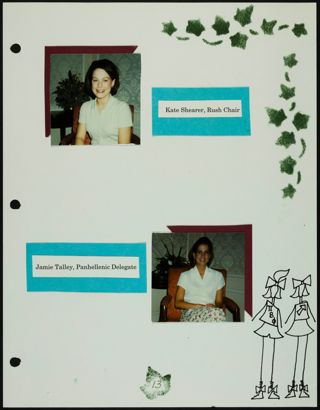 Missouri Alpha Chapter History Binder, Spring 1996, Page 14