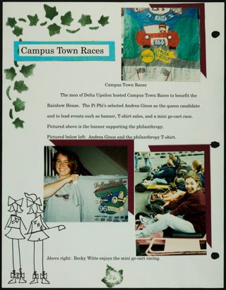 Missouri Alpha Chapter History Binder, Spring 1996, Page 57