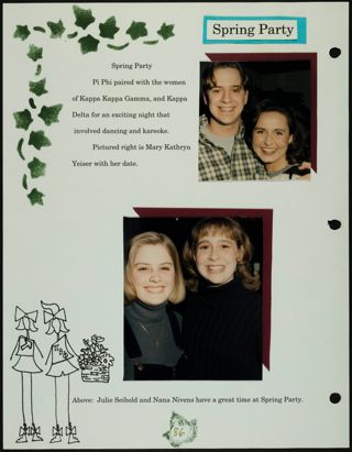 Missouri Alpha Chapter History Binder, Spring 1996, Page 87