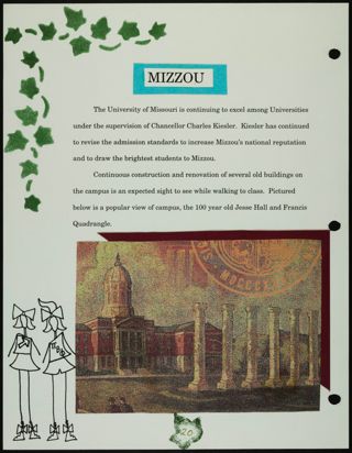 Missouri Alpha Chapter History Binder, Spring 1996, Page 21