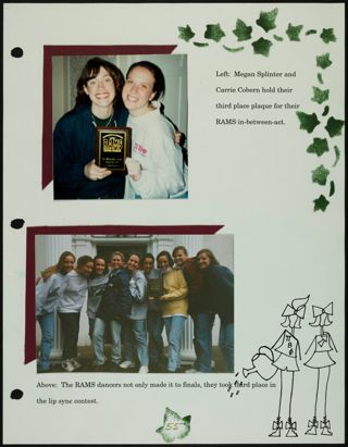 Missouri Alpha Chapter History Binder, Spring 1996, Page 56