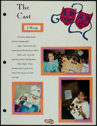Missouri Alpha Chapter History Binder, Fall 1995, Page 47
