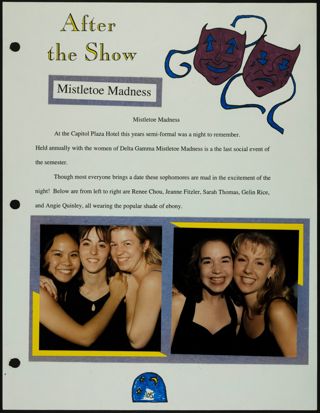 Missouri Alpha Chapter History Binder, Fall 1995, Page 103