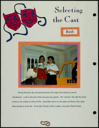 Missouri Alpha Chapter History Binder, Fall 1995, Page 32