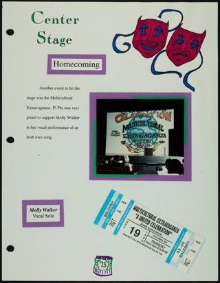 Missouri Alpha Chapter History Binder, Fall 1995, Page 71