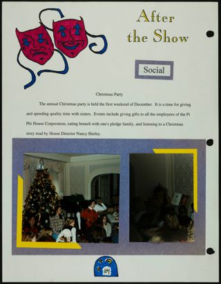 Missouri Alpha Chapter History Binder, Fall 1995, Page 102