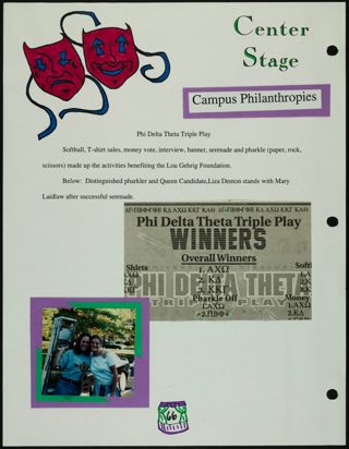 Missouri Alpha Chapter History Binder, Fall 1995, Page 64