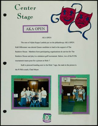 Missouri Alpha Chapter History Binder, Spring 1995, Page 48