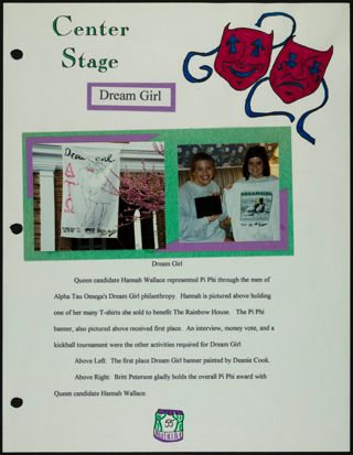 Missouri Alpha Chapter History Binder, Spring 1995, Page 50