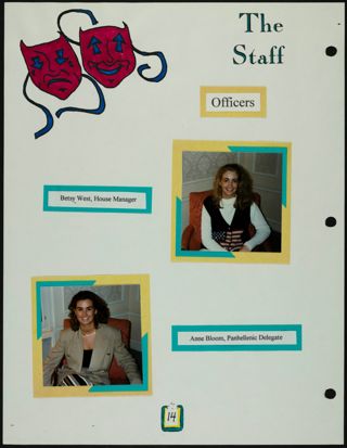 Missouri Alpha Chapter History Binder, Spring 1995, Page 17