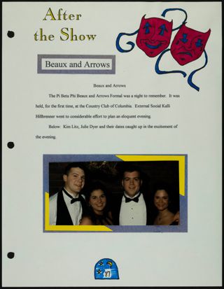 Missouri Alpha Chapter History Binder, Spring 1995, Page 82