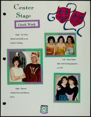 Missouri Alpha Chapter History Binder, Spring 1995, Page 54