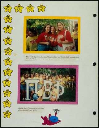 Missouri Alpha Chapter History Binder, Fall 1994, Page 40