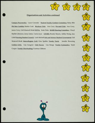 Missouri Alpha Chapter History Binder, Fall 1994, Page 79
